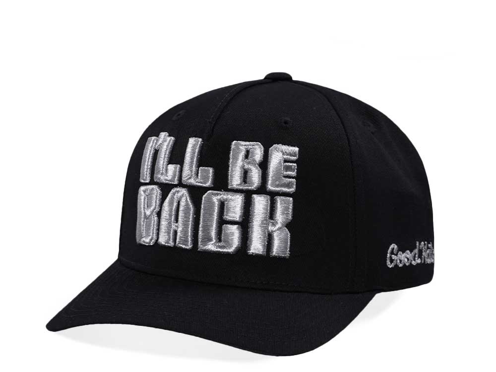 Good Hats Ill Be Back Silver Edition Snapback Hat