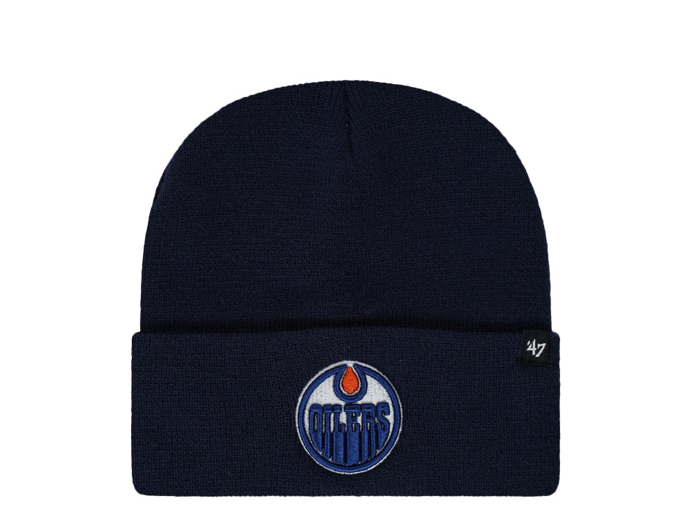 47Brand Edmonton Oilers Light Navy Haymaker Mutse