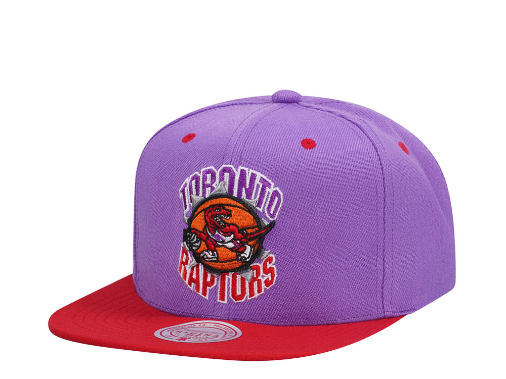 Mitchell & Ness Toronto Raptors Breakthrough Two Tone Snapback Hat