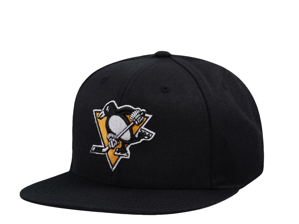 American Needle Pittsburgh Penguins Black Snapback Hat