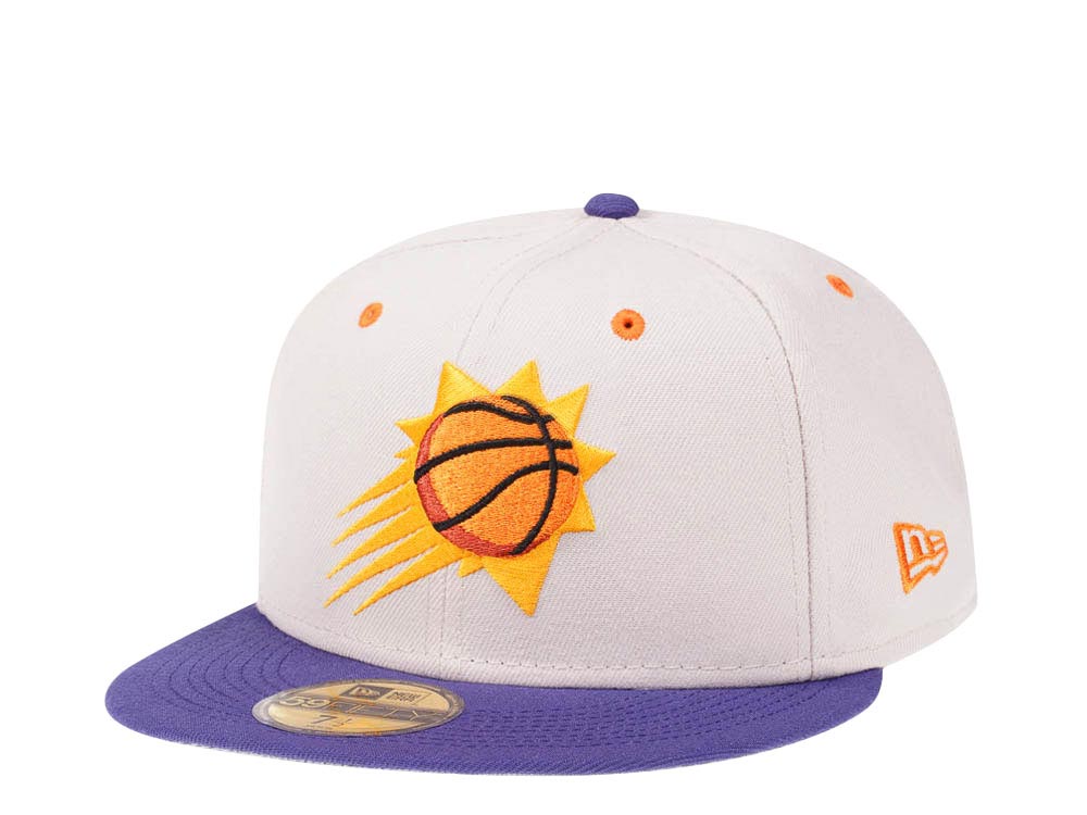 New Era Phoenix Two Tone Suns Stone Two Tone Edition 59Fifty Fitted Hat