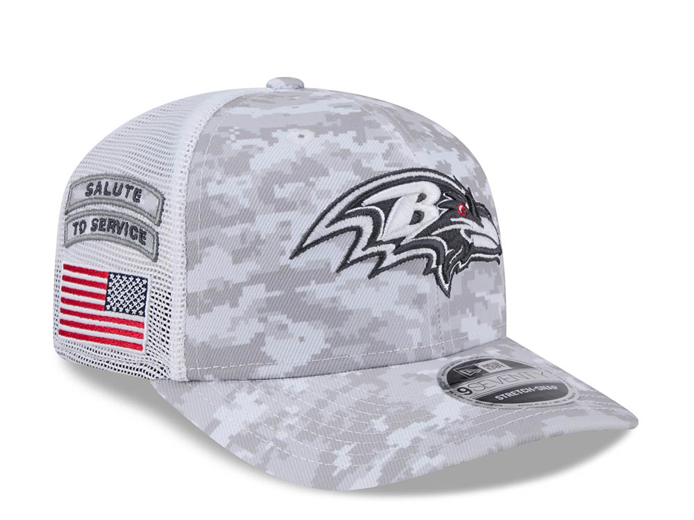 New Era Baltimore Ravens Digi Camo Trucker 9Seventy Snapback Cap