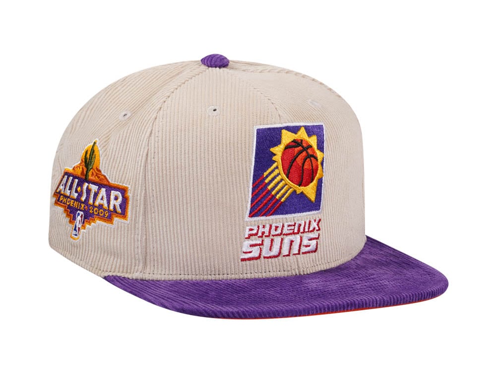 Mitchell & Ness Phoenix Suns All Star 2009 Two Tone Hardwood Classic Cord Edition Dynasty Fitted Hat