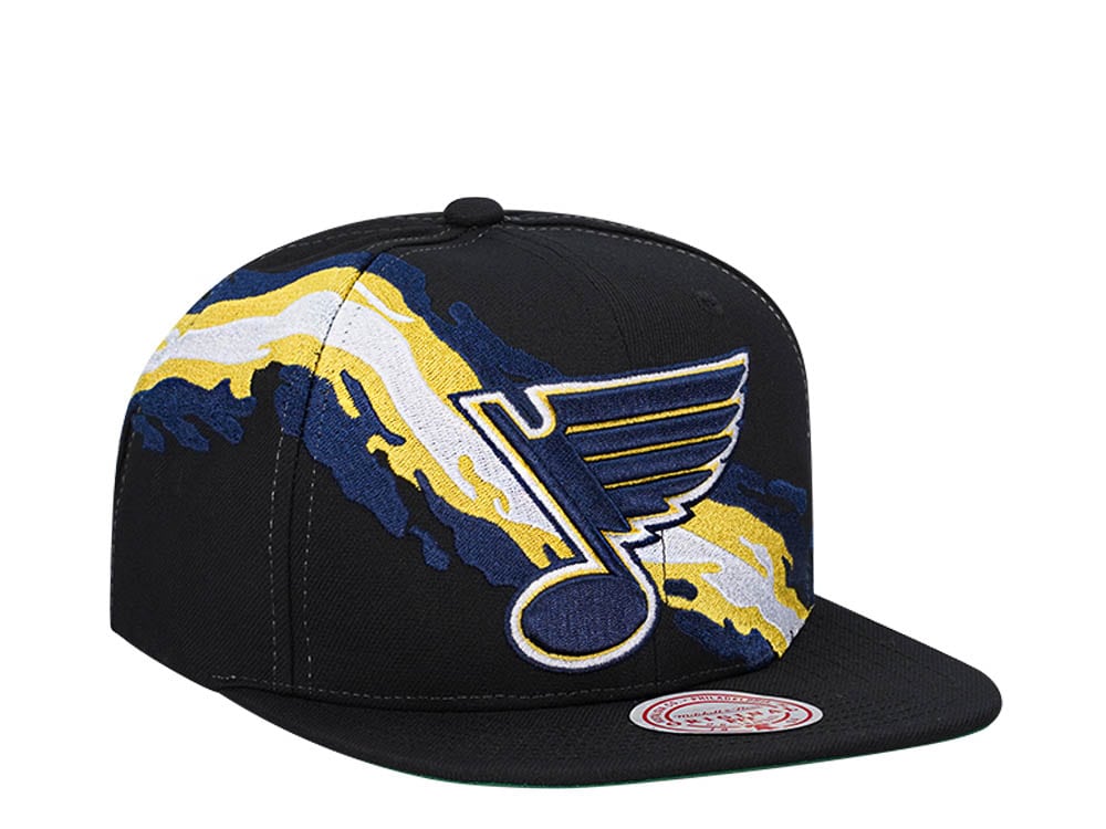 Mitchell & Ness St. Louis Blues Vintage Paintbrush Snapback Hat