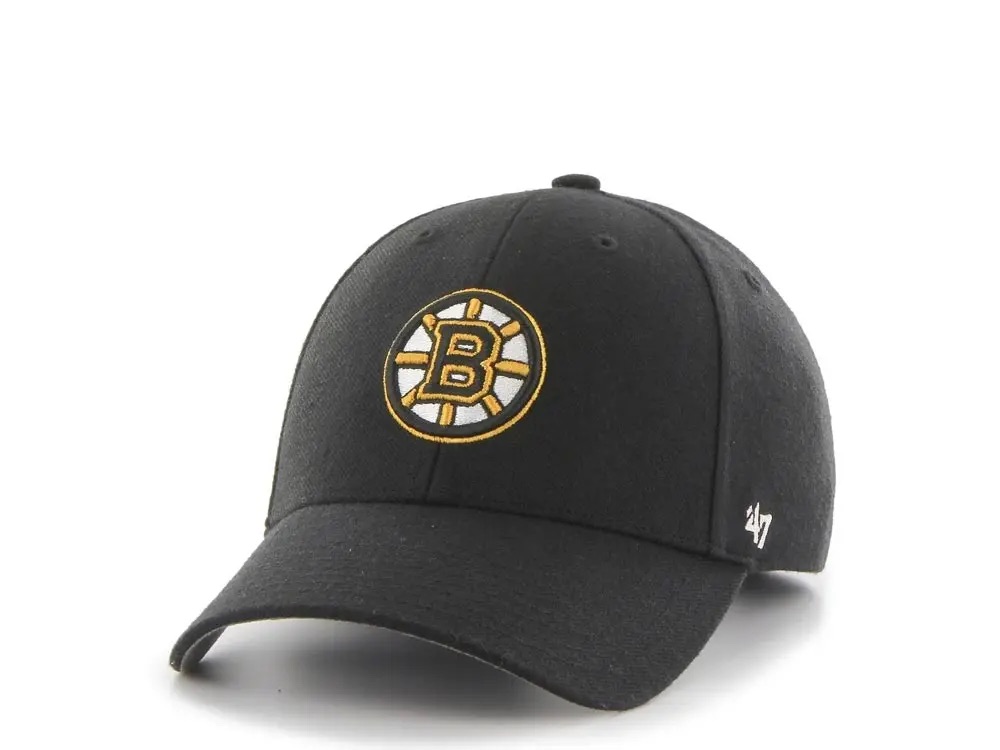 47brand Boston Bruins Classic Curved Strapback Cap