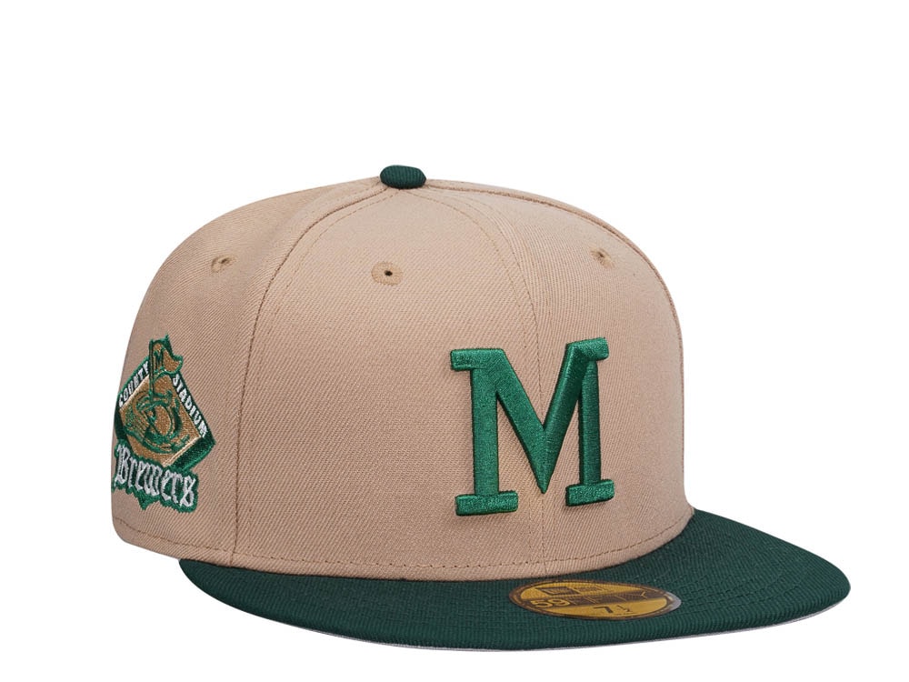 New Era Milwaukee Brewers County Stadium Colorflip Two Tone Edition 59Fifty Fitted Hat