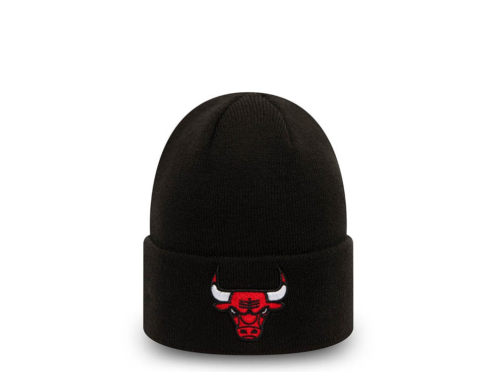 New Era Chicago Bulls Essential Cuff Beanie Black Mutse