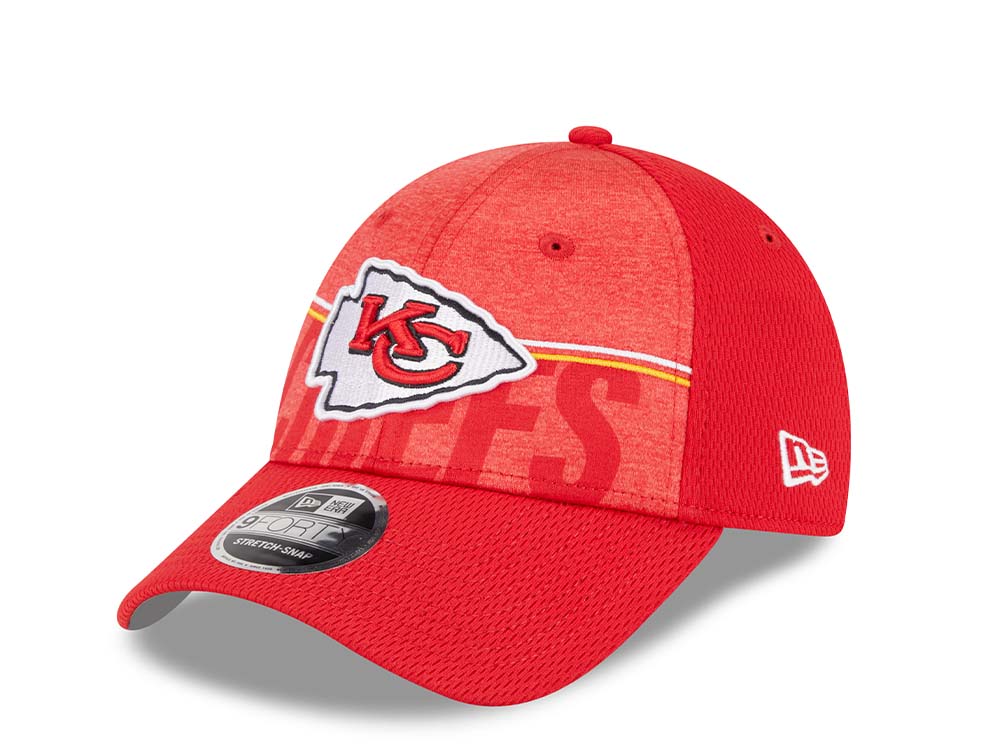 New Era Kansas City Chiefs NFL Training Camp 23 9Forty Stretch Snapback Hat