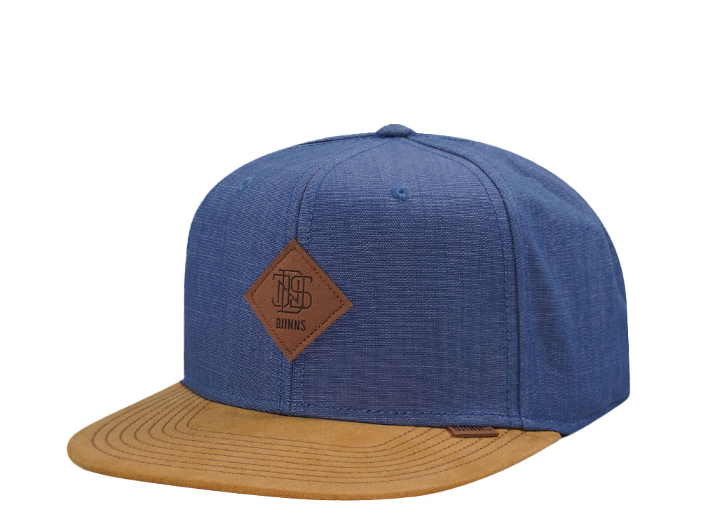 Djinns 2015 Linen Navy 6 Panel Snapback Hat