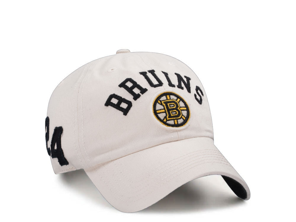 47Brand Boston Bruins Sandstorm Clubhouse Clean up Snapback Hat