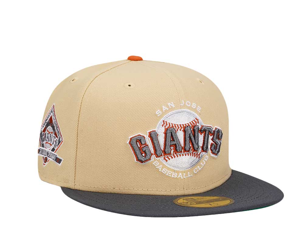 New Era San Jose Giants 30th Anniversary Vegas Two Tone Edition 59Fifty Fitted Hat