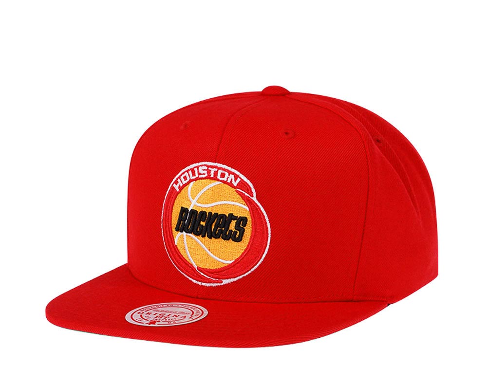 Mitchell & Ness Houston Rockets Hardwood Classics Snapback Hat