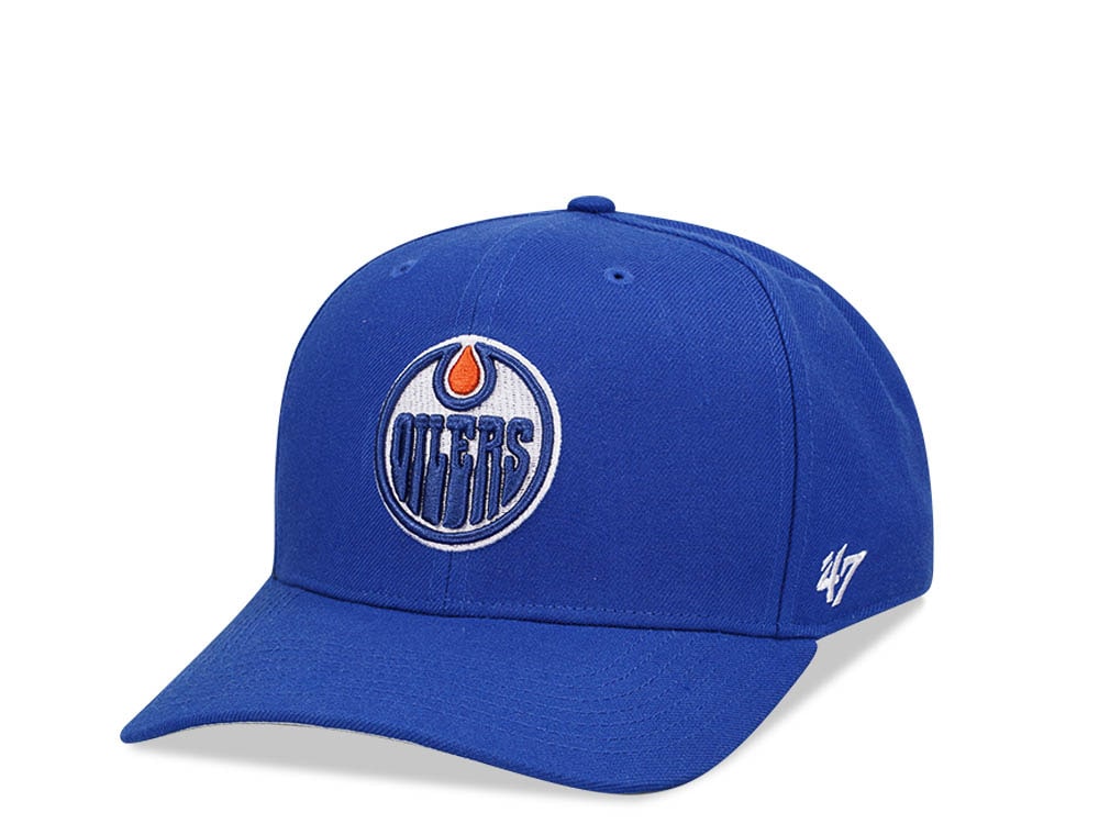 47Brand Edmonton Oilers Royal Cold Zone MVP DP Snapback Hat