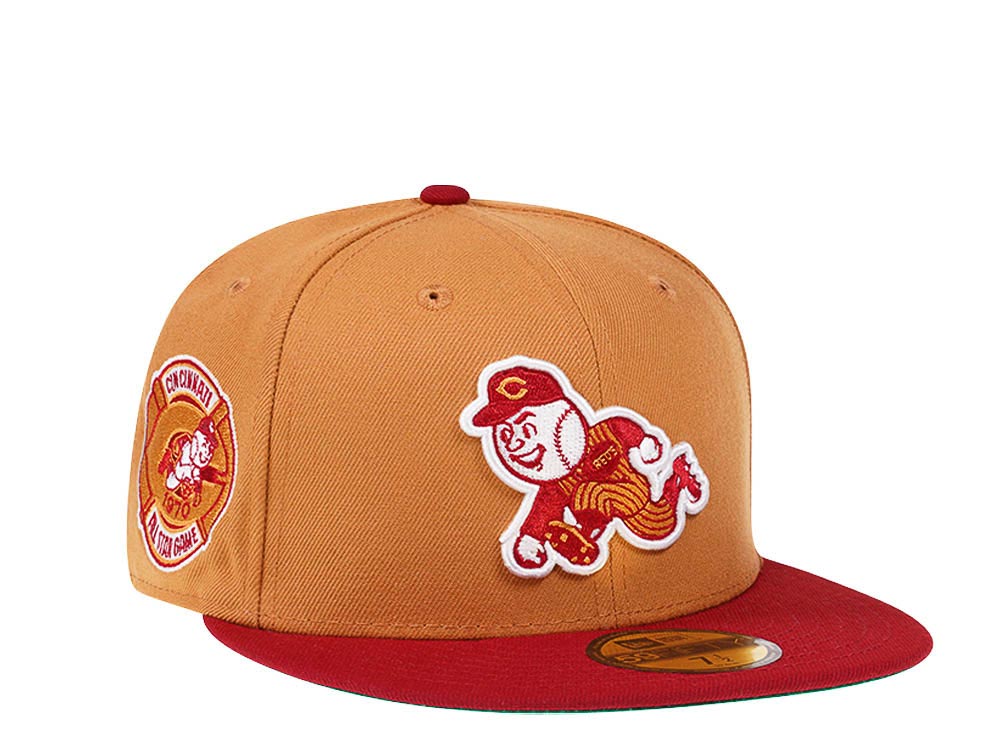 New Era Cincinnati Reds All Star Game 1970 Golden Era Edition 59Fifty Fitted Hat