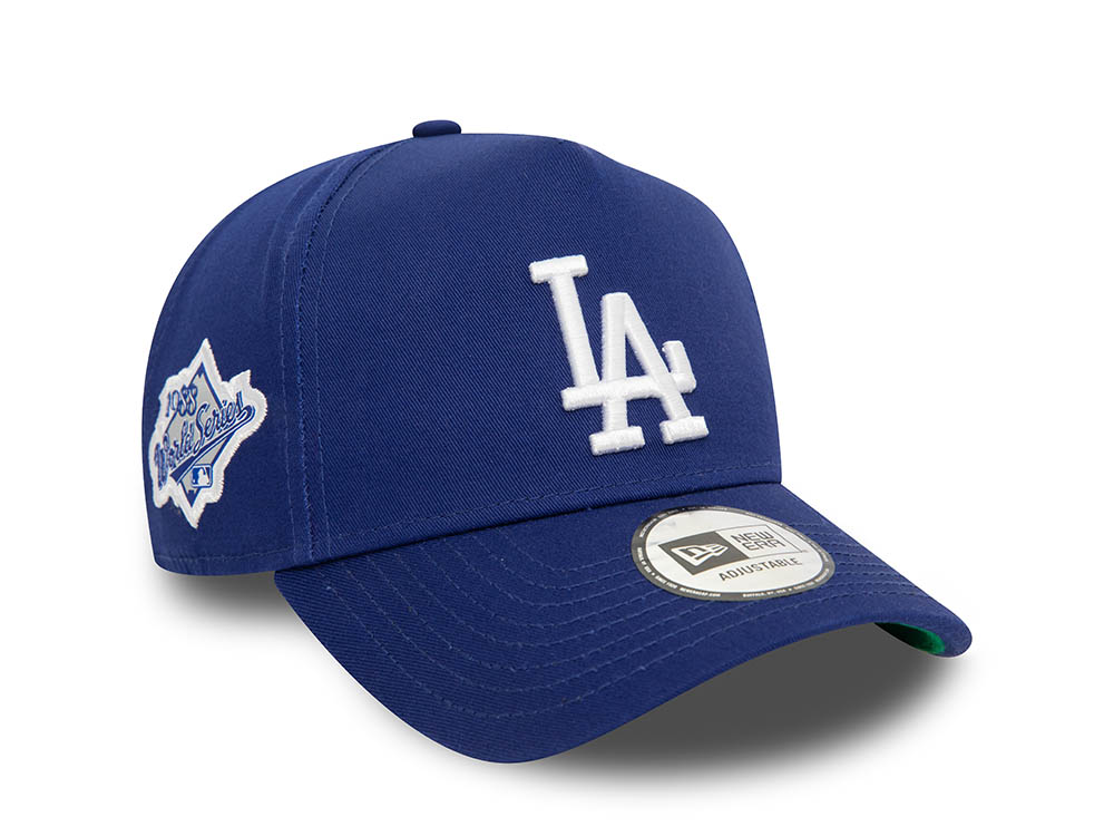 New Era Los Angeles Dodgers World Series 1988 Royal Blue A Frame Snapback Cap