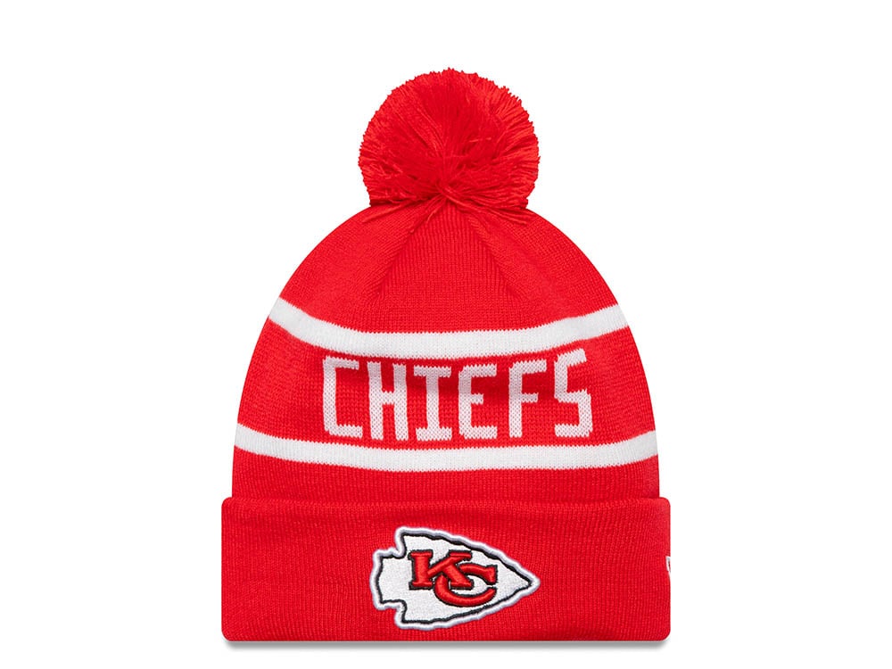 New Era Kansas City Chiefs On The Cuff Jake Red Mutse