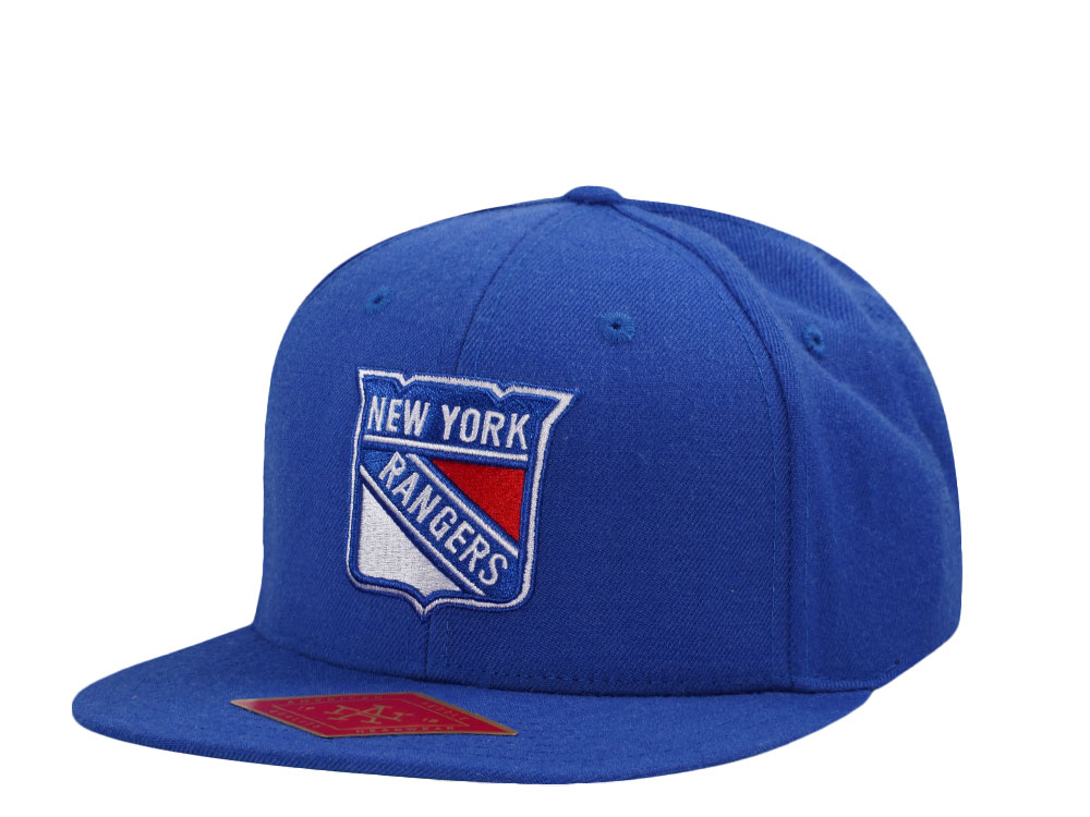 American Needle New York Rangers Blue Snapback Hat