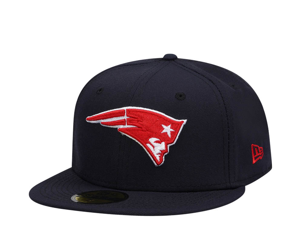 New Era New England Patriots Navy Classic Edition 59Fifty Fitted Cap