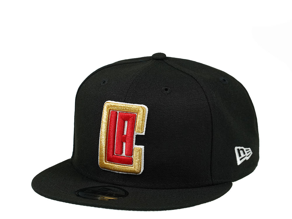 New Era Los Angeles Clippers Gold Details Edition 9Fifty Snapback Hat